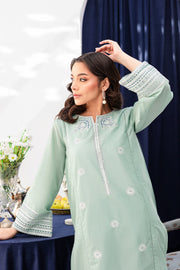Opaline - 2Pc Embroidered Dress