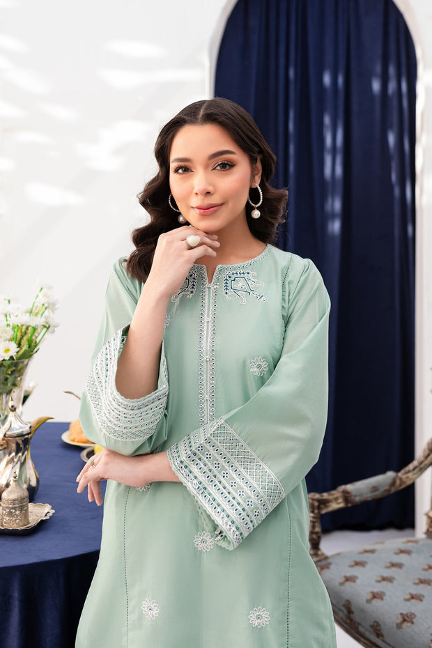 Opaline - 2Pc Embroidered Dress