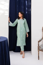 Opaline - 2Pc Embroidered Dress
