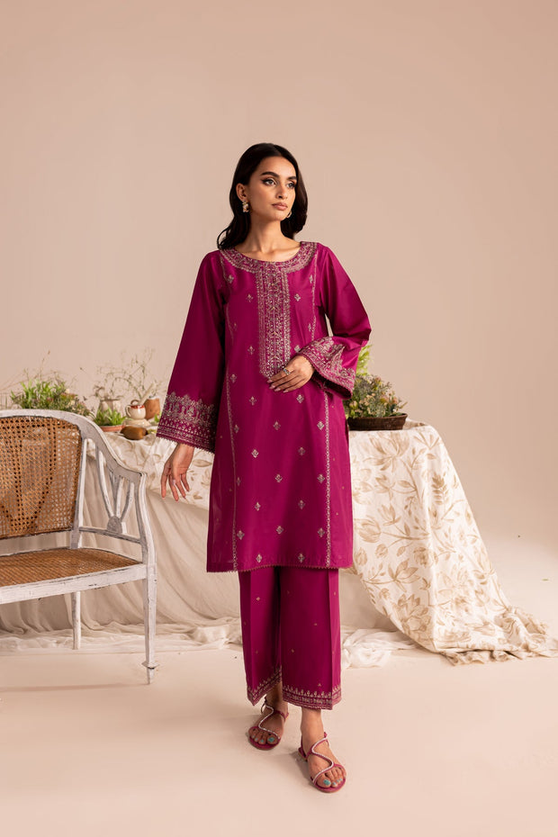 Luxor - 2Pc Embroidered Dress