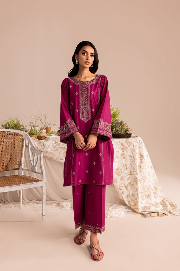 Luxor - 2Pc Embroidered Dress
