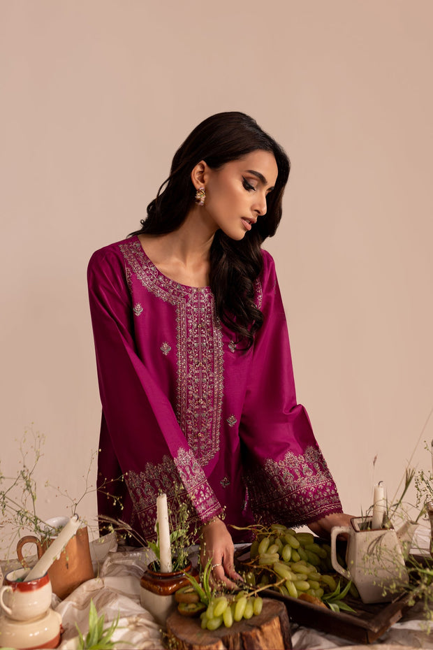 Luxor - 2Pc Embroidered Dress
