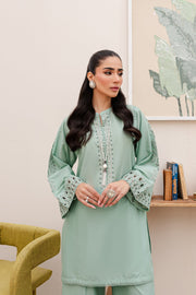Alex - 2Pc Embroidered Dress