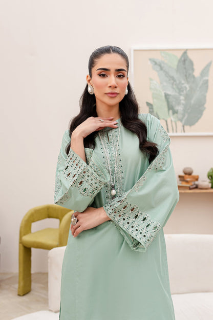 Alex - 2Pc Embroidered Dress