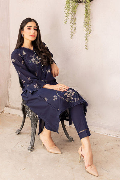 Noorah - 2Pc Embroidered Dress