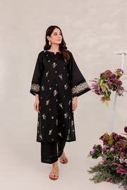Lenora - 2Pc Embroidered Dress