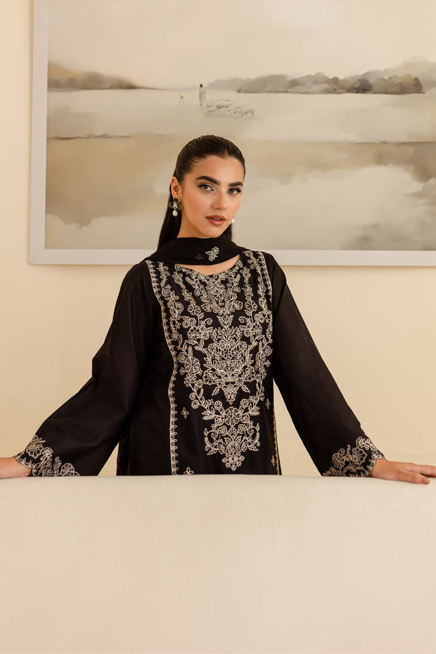 Ace - 3Pc Embroidered Dress