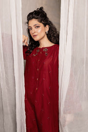 Afeefa - 2Pc Embroidered Dress
