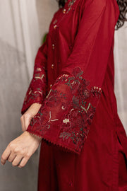 Afeefa - 2Pc Embroidered Dress
