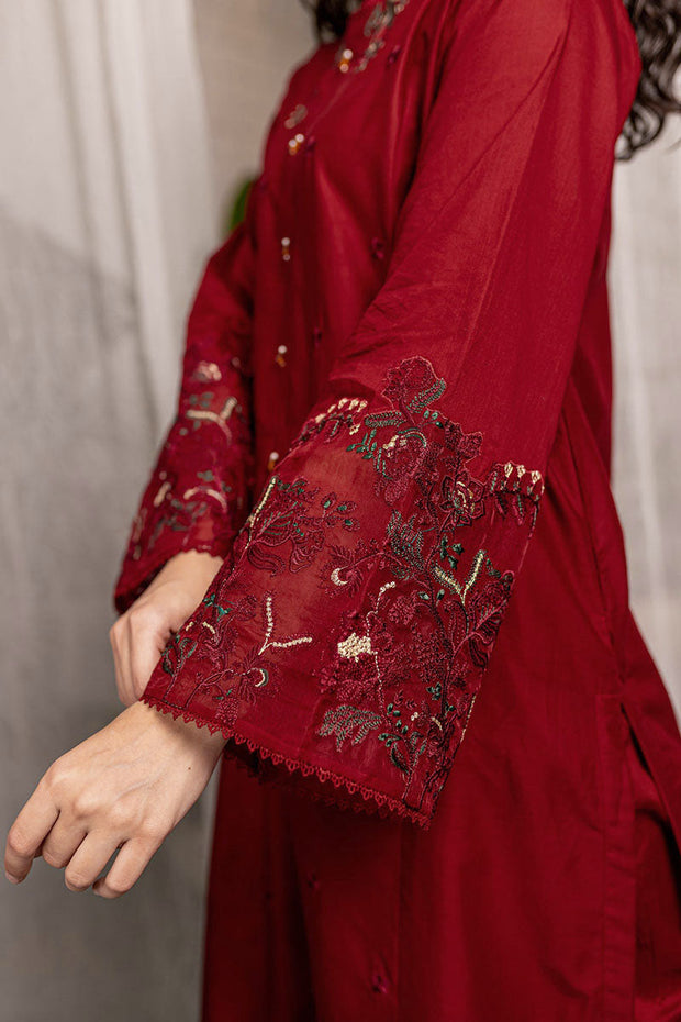 Afeefa - 2Pc Embroidered Dress