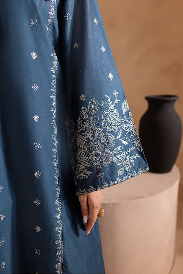 Agean Sea - 2Pc Embroidered Dress