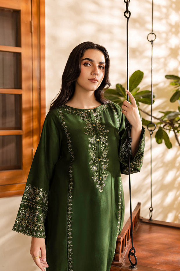 Alicent - 2Pc Embroidered Dress