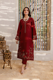 Areena - 2Pc Embroidered Dress