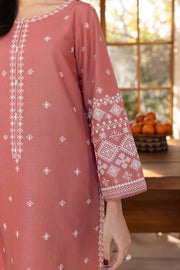 Coral Jasper - 2Pc Embroidered Dress