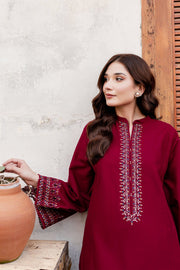 Cosmo - 2Pc Embroidered Dress