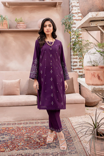 Eminence - 2Pc Embroidered Dress