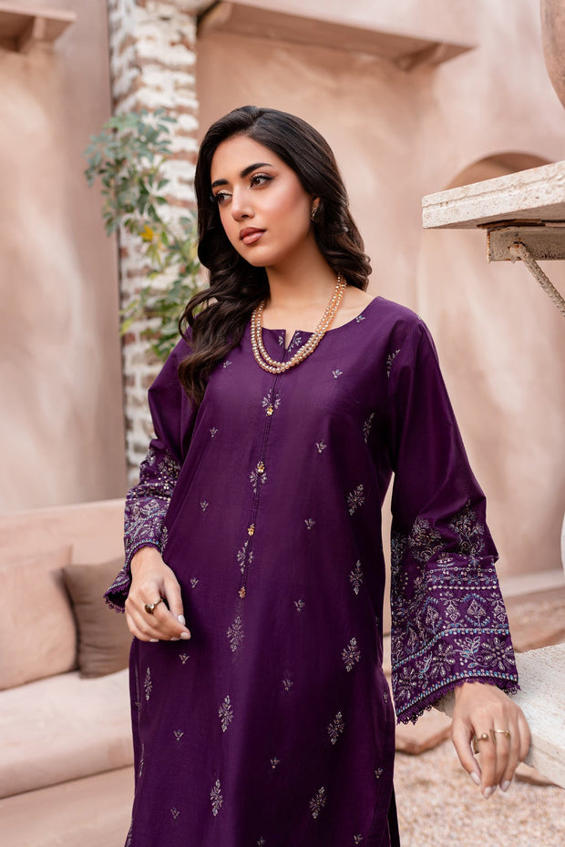 Eminence - 2Pc Embroidered Dress