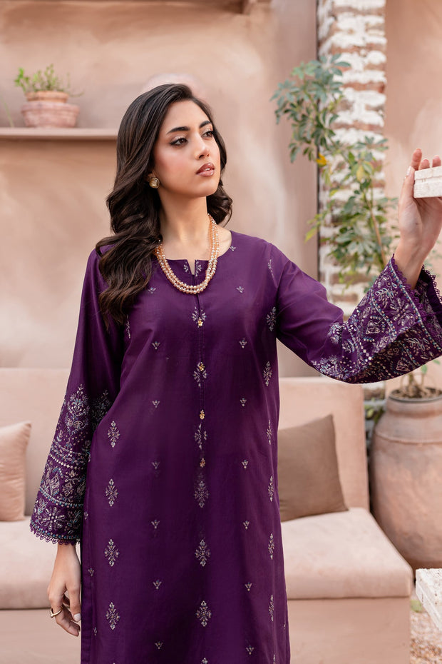 Eminence - 2Pc Embroidered Dress