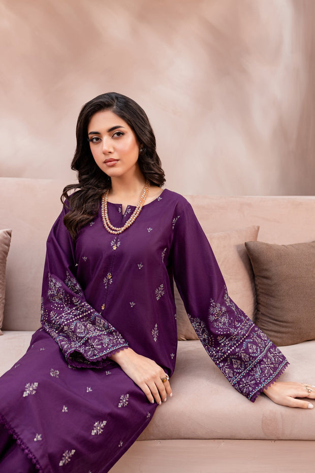 Eminence - 2Pc Embroidered Dress