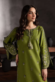 Emerald - 2Pc Embroidered Dress
