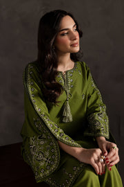 Emerald - 2Pc Embroidered Dress