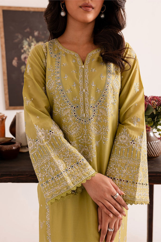 Jade - 2Pc Embroidered Dress