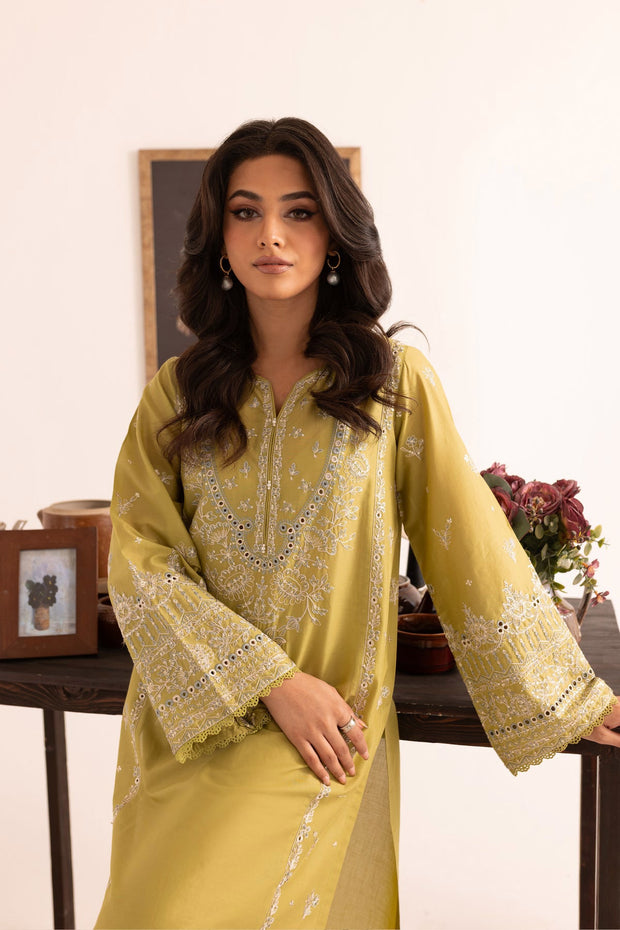 Jade - 2Pc Embroidered Dress