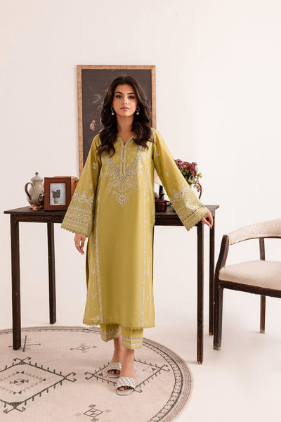 Jade - 2Pc Embroidered Dress