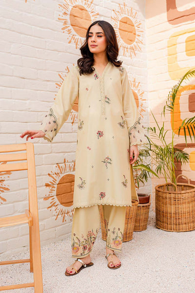 Lost Lagoon - 2Pc Embroidered Dress