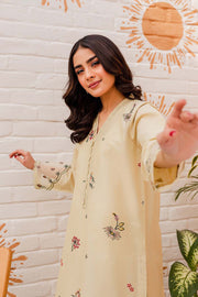 Lost Lagoon - 2Pc Embroidered Dress
