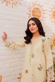 Lost Lagoon - 2Pc Embroidered Dress