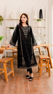 Marquise - 2Pc Embroidered Dress