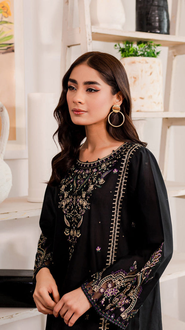 Marquise - 2Pc Embroidered Dress