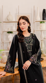 Marquise - 2Pc Embroidered Dress