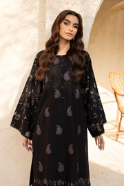 Midnight Mosaic - 2Pc Embroidered Dress