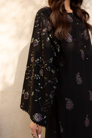 Midnight Mosaic - 2Pc Embroidered Dress