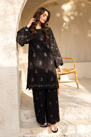 Midnight Mosaic - 2Pc Embroidered Dress