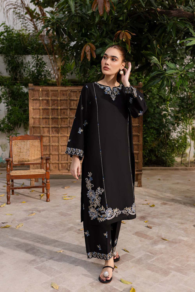 Nashwa - 2Pc Embroidered Dress