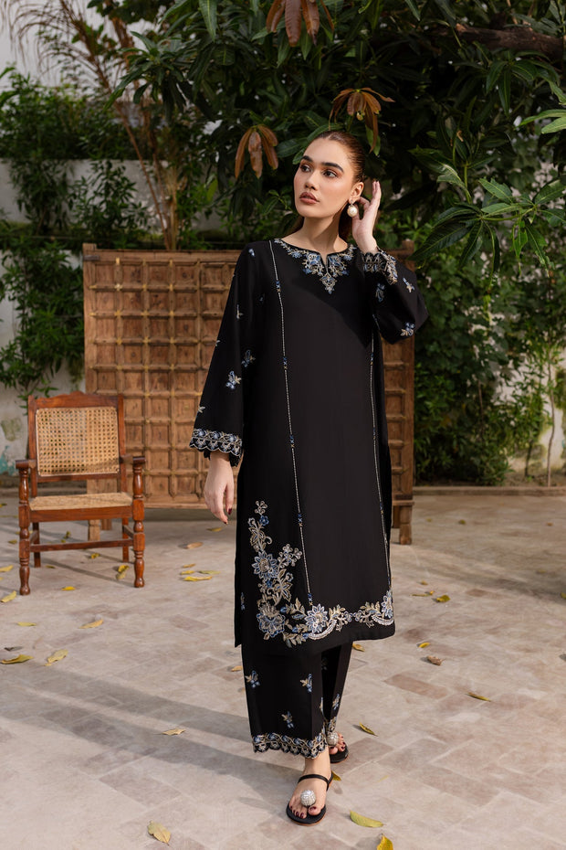 Winter - Best Selling - Nashwa - 2Pc Embroidered Dress