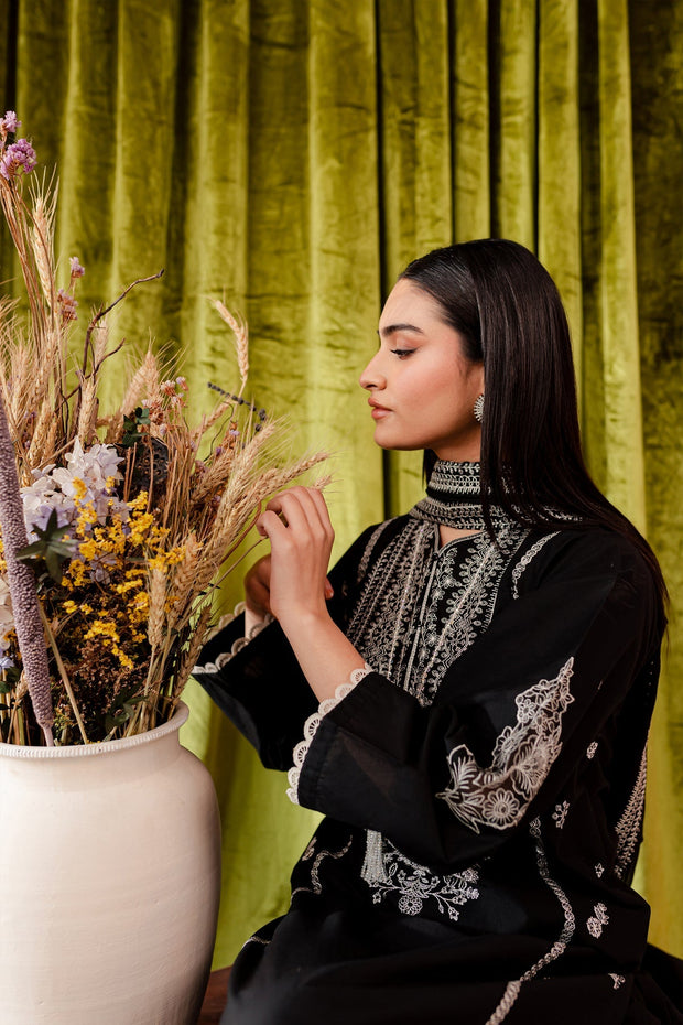 Ruth - 3Pc Embroidered Dress