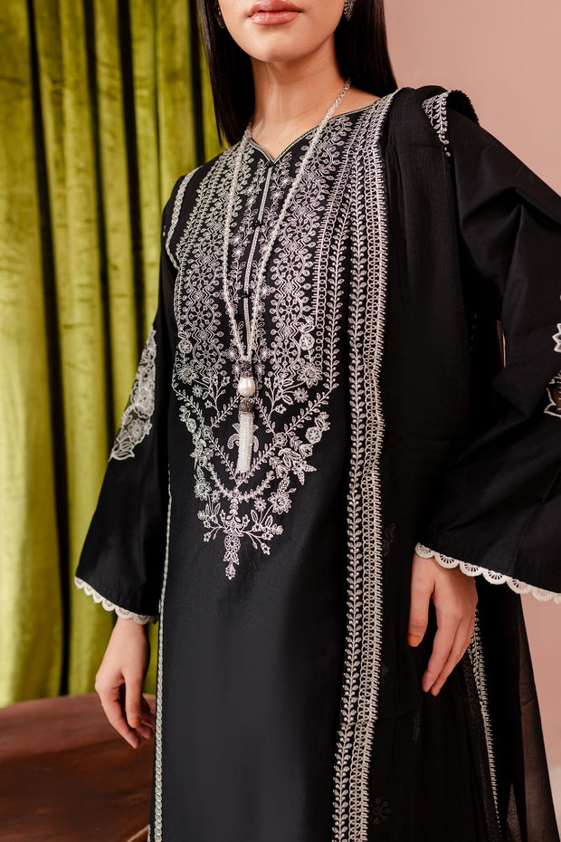 Ruth - 3Pc Embroidered Dress