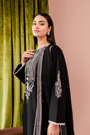 Ruth - 3Pc Embroidered Dress