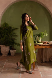 Meadow - 2Pc Embroidered Dress