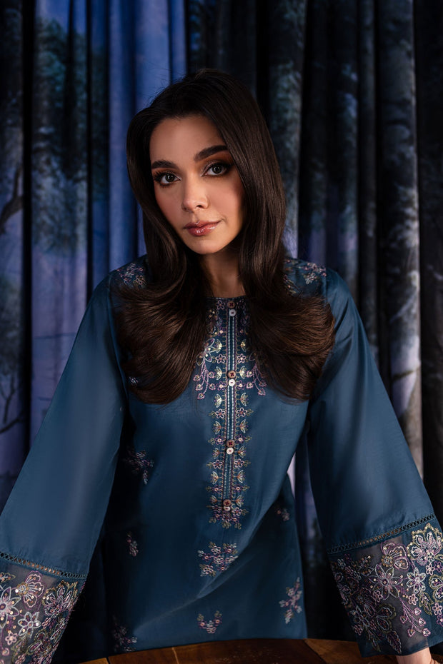 Zoe - 2Pc Embroidered Dress