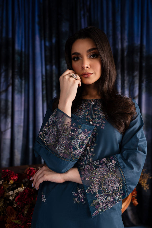 Zoe - 2Pc Embroidered Dress