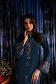 Zoe - 2Pc Embroidered Dress