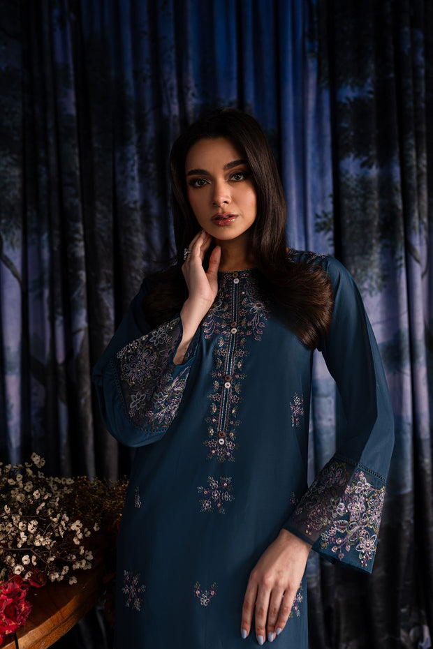Zoe - 2Pc Embroidered Dress