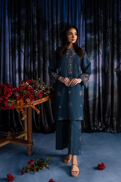 Zoe - 2Pc Embroidered Dress